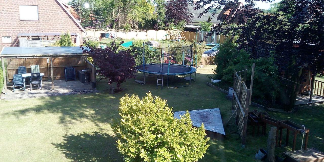 Ferienwohnung Schwiemann, Obergeschoss Cadenberge Bagian luar foto